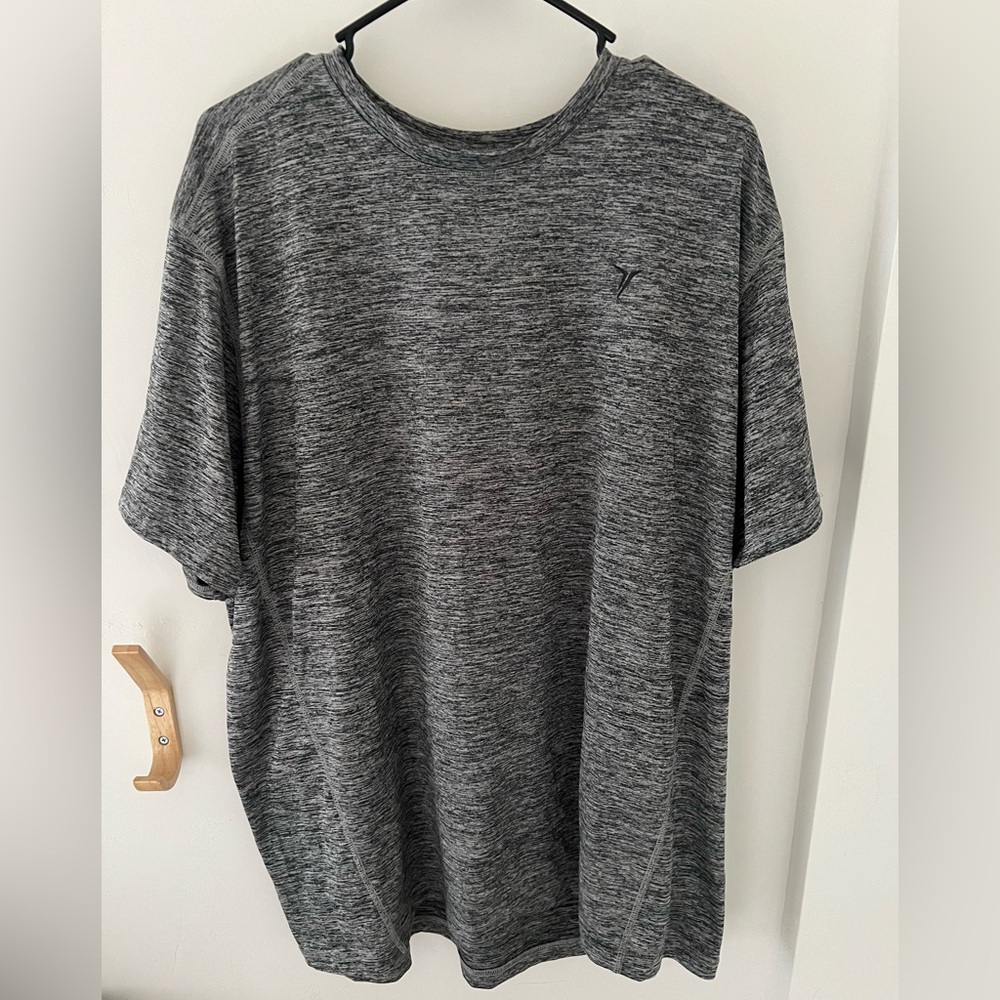 Grey Old Navy Active Short Sleeve Shirt